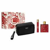 Versace Eros Flame Eau de Parfum Spray 100ml Set 3 Pieces kaina