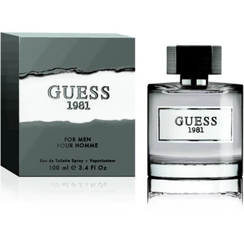 Tualetinis vanduo Guess 1981 for Men EDT vyrams, 100ml