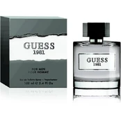 Tualetinis vanduo Guess 1981 for Men EDT vyrams, 100ml kaina