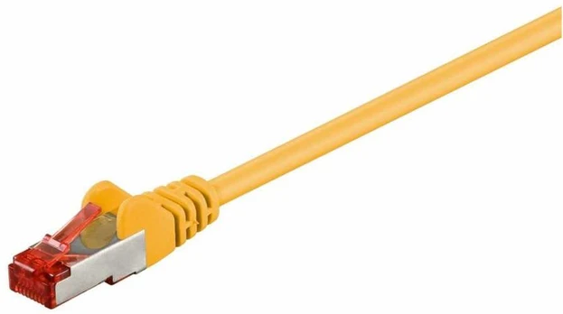 MicroConnect S/FTP CAT6 50m Geltona LSZH