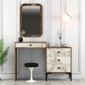 Spintelė Lizbon 545 - Walnut, White