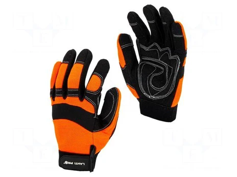 Protective gloves | Size: 11 | black-orange | tag