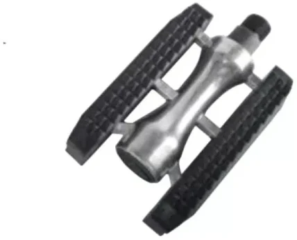 Vintažiniai plieniniai guminiai pedalai