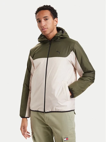 Puma Demisezoninė striukė Ess 688296 Smėlio Regular Fit
