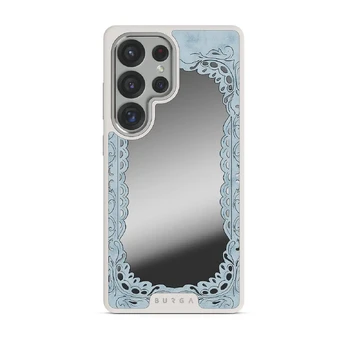 Looking Glass - Samsung Galaxy S25 Ultra Case, Elite Mirror Light (Magnetic) / Silver