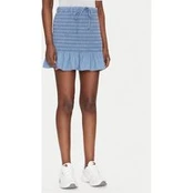 Tommy Jeans Mini sijonas DW0DW20273 Mėlyna Regular Fit