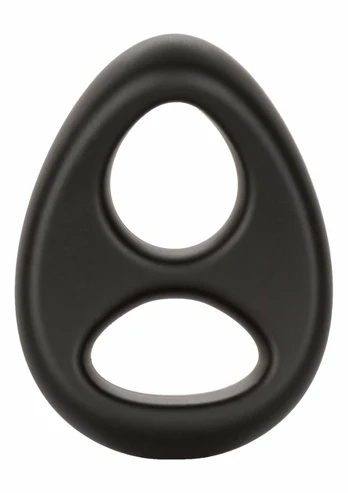 CalExotics Ultra Soft Dual Ring Silicone Support System Black