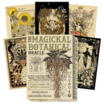 The Magickal Botanical Oracle orakulo kortos