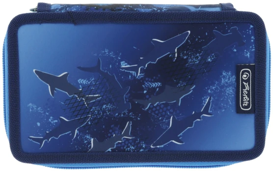 Herlitz Doppel Dėklas 23 teilig Deep Sea
