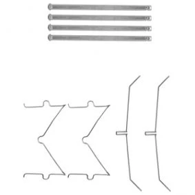 DELPHI LX0627 Brake pad fitting kit