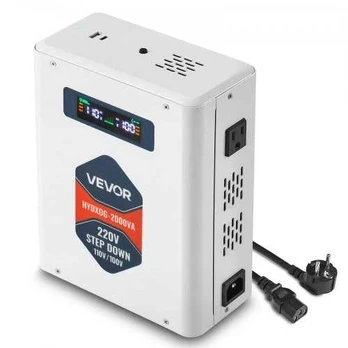 Įtampos keitiklis 2000VA, 220V į 110V transformatorius