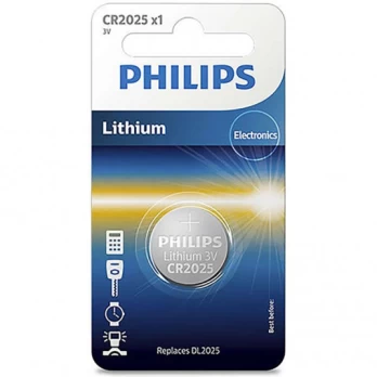 Philips Ličio 3,0 V monetų 1 lizdinė plokštelė (20x2,5)