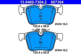 ATE 13.0460-7304.2 Brake pad set