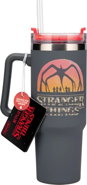 Paladone Stranger Things 5 900ml Insulated Cup and Straw