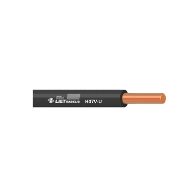 Laidas Lietkabelis H07V-U, Eca, 1 x 2.5 mm², 100 m