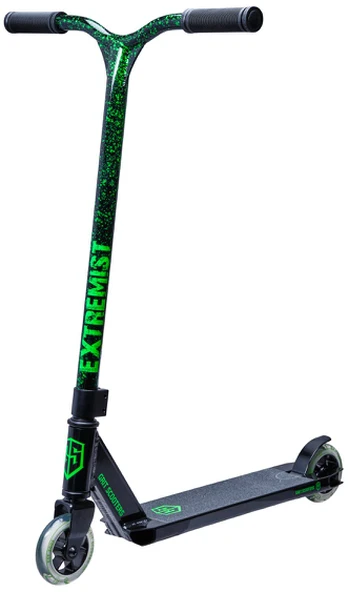 Triukinis paspirtukas Grit Extremist, Marble Green