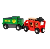 BRIO - Farm Battery Train - (3618) kaina