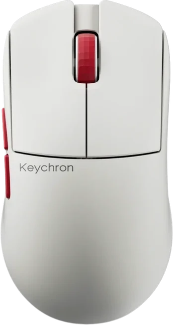 Keychron G4 Wireless Belaidė Žaidimų Pelė | Baltas