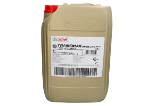 Transmisinė alyva CASTROL TRANSMAX MANUAL (20L) 75W85 TRANSMAX M LL 75W85 20L