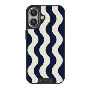 Out of Line - iPhone 16 Plus Case, Elite Dark (MagSafe) / Silver