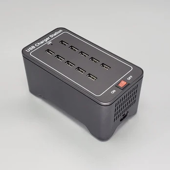 „Securit Multicharger“ įkroviklis su 10 USB-A jungtimis (MC-LD-MC10)