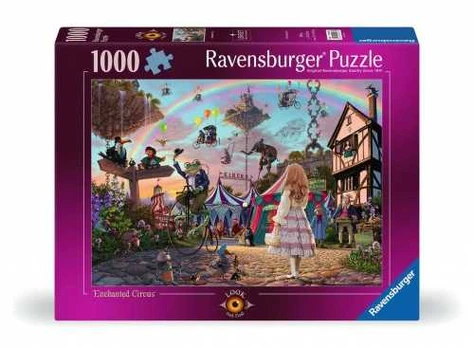 Dėlionė Ravensburger - Puzzle 1000 Look And Find Enchanted Circus