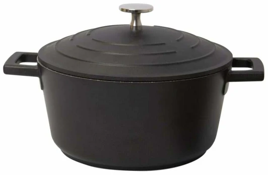 Puodas Masterclass, 20 cm, 2.5 l, juoda sp.