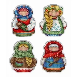 Russian Charms. Magnets SR-338 - Siuvinėjimo rinkinys