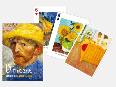 PIATNIK Žaidimo kortos „Vincentas Van Gogas“