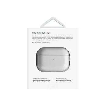 UNIQ Glase Case AirPods Pro 2 gen glossy clear