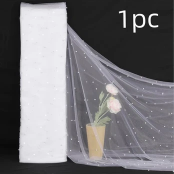 Tiulis su perlais, 1vnt 70*300cm