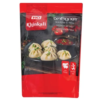 Koldūnai su kiauliena VIČI KHINKALI, 800 g