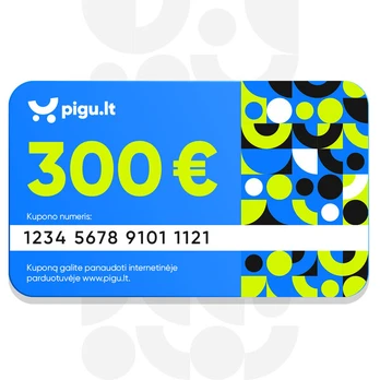 El. Dovanų kuponas, € 300