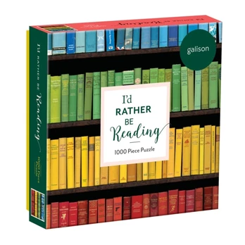 I'd Rather Be Reading 1000 Piece Puzzle in Square Box