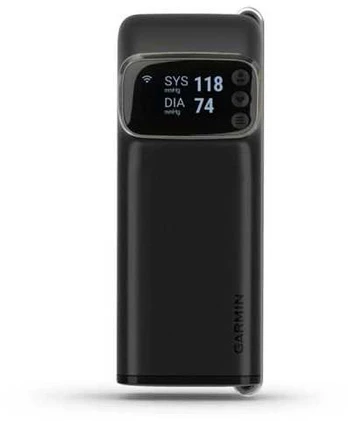 Garmin Index BPM smartes Oberarm-Blutdruckmessgerät juodas