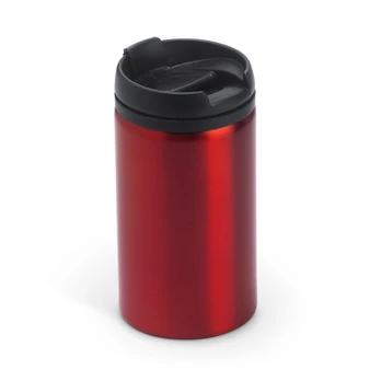 Nerūdijančio plieno puodelis su PP dangteliu, 290 ml, LON4029