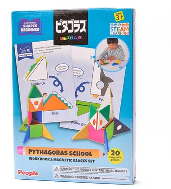 Magnetinis konstruktorius su užduotimis "Pythagoras School Beginner"