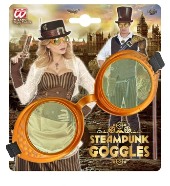 GOLD STEAMPUNK GOGGLES