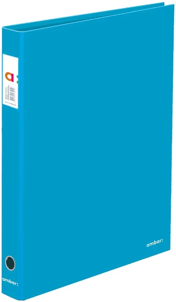 A4 Ringbinder 2 Rings Ambar Blue