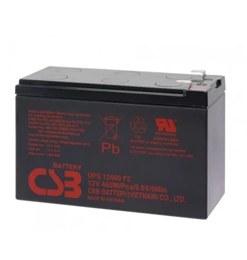 Akumuliatorius CSB (7,2 Ah, 12 V, F1)