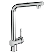 sink mixer Ceralook with pull-out spray. chrome kaina