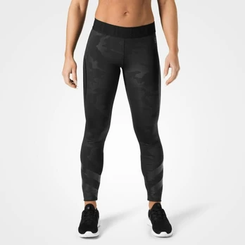 Better Bodies Chelsea Tights (Black camo) - M Dydis