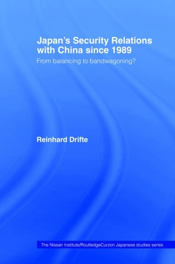 Japan's Security Relations with China since 1989