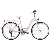 Dviratis Romet Panda 1 2024 pink-white kaina