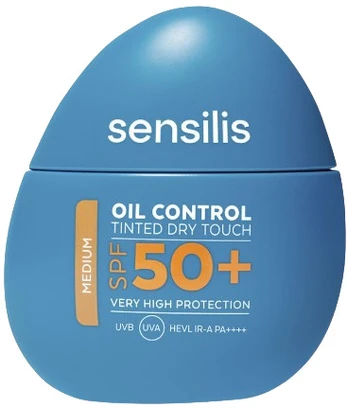 Sensilis OIL CONTROL DRY TOUCH tinted sunscreen SPF50+ #Medium 40 ml