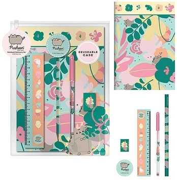 Pyramid Pusheen stationery set
