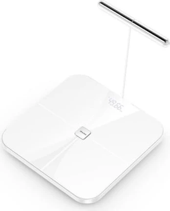 AWEI SS1 multifunkcinės kūno svarstyklės Bluetooth 5.0 500mAh baltos spalvos