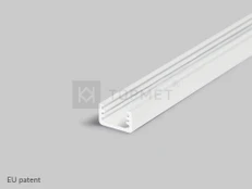 LED juostos profilis SLIM8 AC2/Z, baltas, 2m