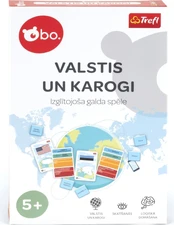 bo. Educational board game Countries and flags (In Latvian lang.) kaina