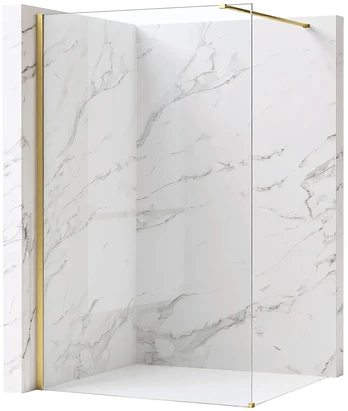 Dušo siena Rea Flexi Transparent / Gold 110